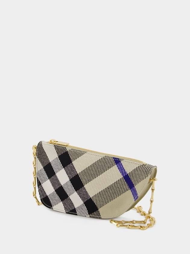 Shield check pattern mini bag - BURBERRY - BALAAN 3