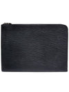 Women s M64153 Pochette Jour Epi GM Black Clutch - LOUIS VUITTON - BALAAN 1