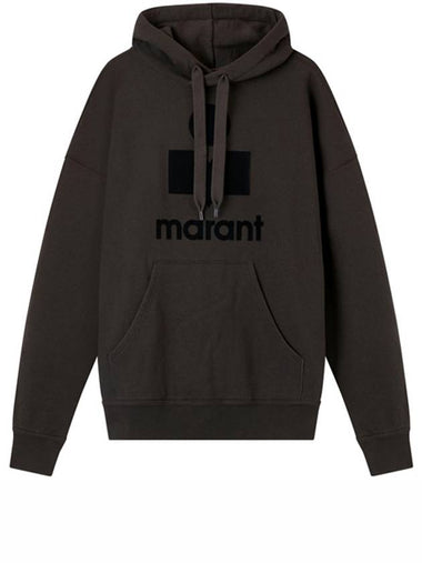 SW0031 00M017E 02 Mansell Logo Hooded Sweatshirt Fade Black Women's Tshirt TJ - ISABEL MARANT - BALAAN 1