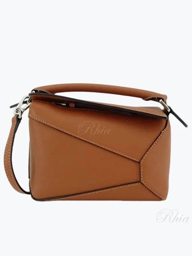 Mini Puzzle Classic Calfskin Tote Bag Tan - LOEWE - BALAAN 2