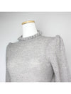 Gray cashmere knit top 44 - FRAME - BALAAN 4