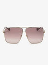 Eyewear Double Bridge Square Sunglasses Pink - GUCCI - BALAAN 2