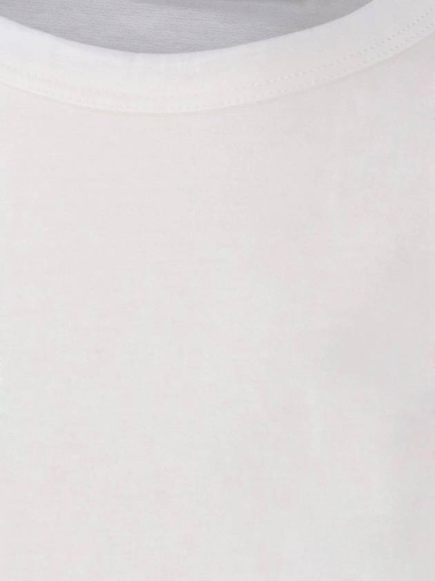 Logo Crew Neck Cotton Short Sleeve T-shirt White - JIL SANDER - BALAAN 6