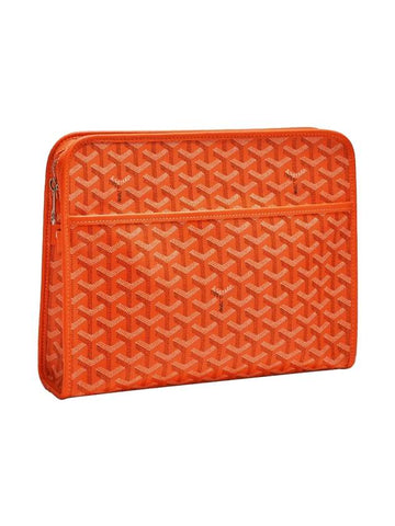 Jouvence GM Clutch Bag Orange - GOYARD - BALAAN 1