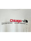 CHICAGO T-SHIRT NF0A7UYTA5E1 WHITE WOMENS M XL - THE NORTH FACE - BALAAN 3