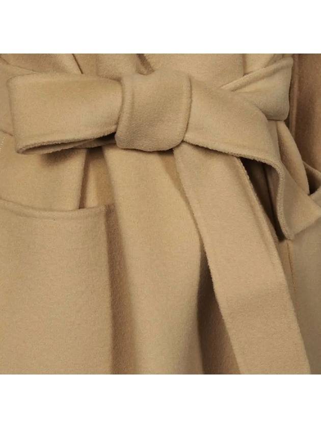 23FW ROVO Belted Wool Coat Camel 2350160339 016 - MAX MARA - BALAAN 4