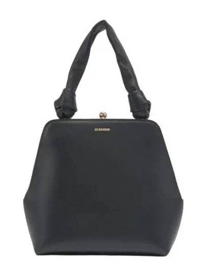 Goji Square Small Tote Bag Black - JIL SANDER - BALAAN 2