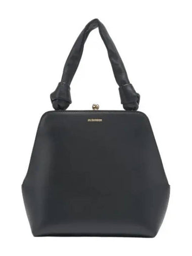 Small Goji Square Tote Bag Black - JIL SANDER - BALAAN 1