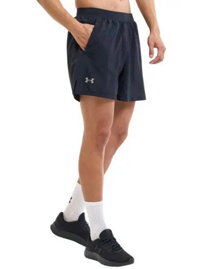 UA Launch 5 Inch Shorts Black - UNDER ARMOUR - BALAAN 2