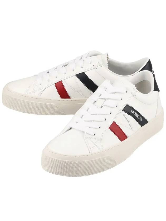 4M00060 M4496 001 Monaco Sneakers White - MONCLER - BALAAN 2