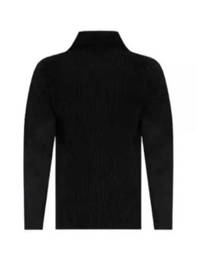 Pleated Turtleneck Black - ISSEY MIYAKE - BALAAN 2