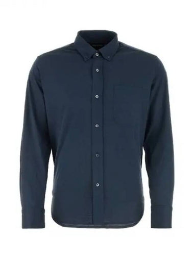 Silk Cotton Pocket Shirt 270761 - TOM FORD - BALAAN 1