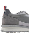 Vitello Alumni Trainer Caprede Low Top Sneakers Grey - THOM BROWNE - BALAAN 11