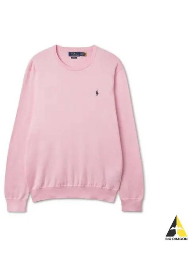 Long sleeve pullover sweater pink - POLO RALPH LAUREN - BALAAN 1