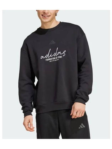 adidas brand love fleece sweatshirt IW3544 - ADIDAS - BALAAN 1