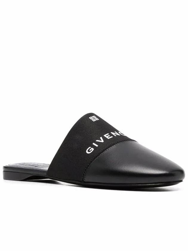 4G Bedford Flat Mule Black - GIVENCHY - BALAAN 4