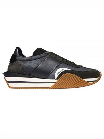 Men's James Low Top Sneakers Black - TOM FORD - BALAAN 2