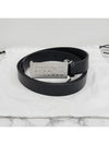 Numeric Logo Buckle Tag Leather Belt Black - MAISON MARGIELA - BALAAN 3