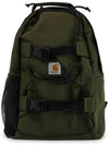 Kickflip Recycled Polyester Canvas Backpack Green - CARHARTT WIP - BALAAN 2