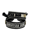 Christian logo embroidery bracelet set B2520WOMMT - DIOR - BALAAN 5