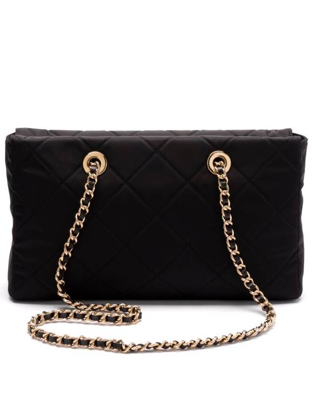 1995 chain medium shoulder bag black - PRADA - BALAAN 5