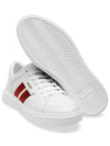 Moony Leather Low Top Sneakers White - BALLY - BALAAN 5