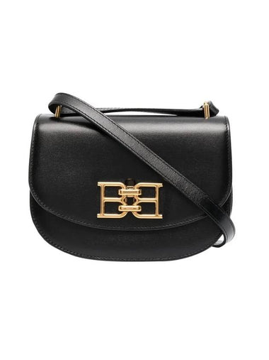 Gold Baily Small Cross Bag Black - BALLY - BALAAN 1