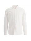 Men's Chemise GreGG Long Sleeve Shirt White - A.P.C. - BALAAN 1