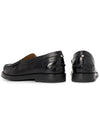 Men's ROODY Leather Loafers Black - BALLY - BALAAN 7