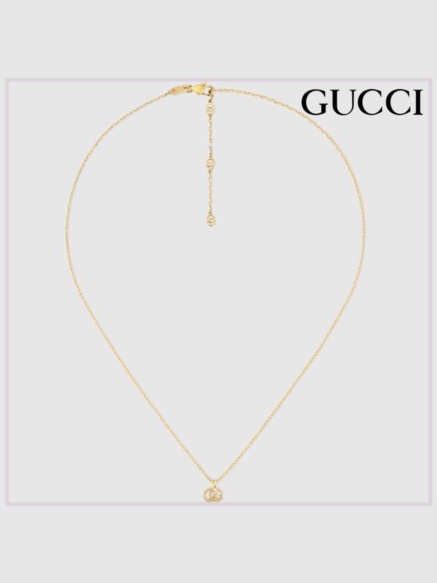 GG Running 18K Necklace Gold YBB687118002 - GUCCI - BALAAN 2