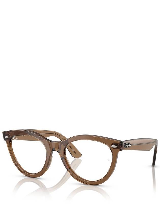 Ray-Ban RX2241V Transparent Light Brown - RAY-BAN - BALAAN 2