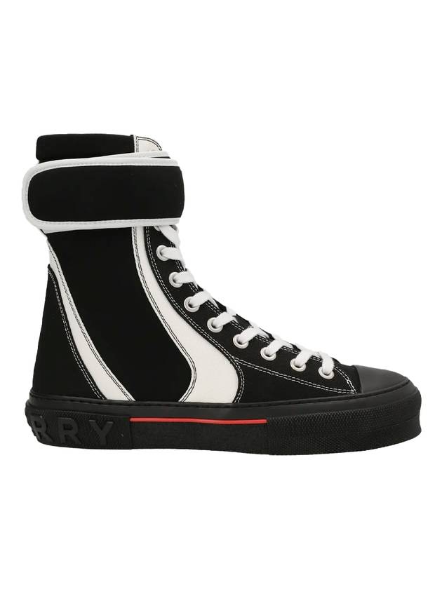 Jermain High Top Sneakers Black - BURBERRY - BALAAN 1