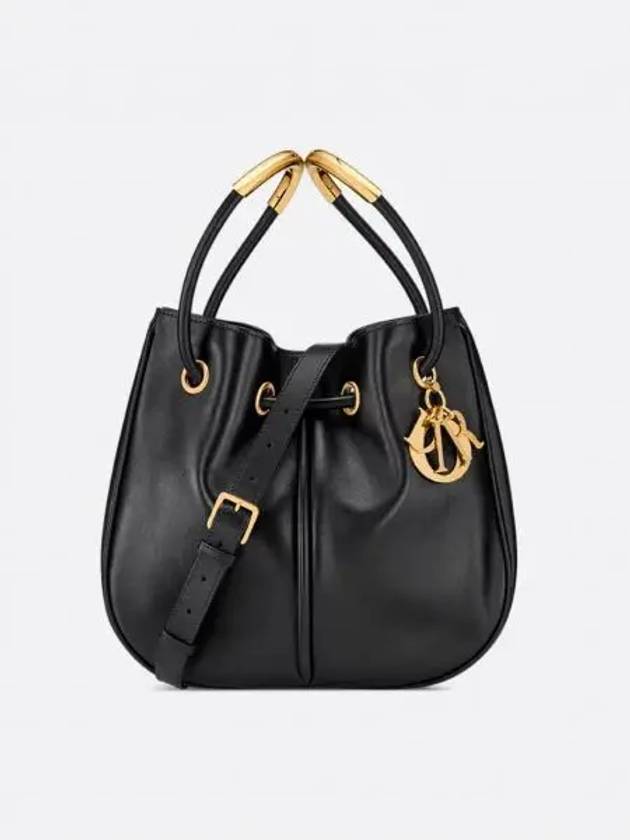 Norlita Medium Calfskin Tote Bag Black - DIOR - BALAAN 2