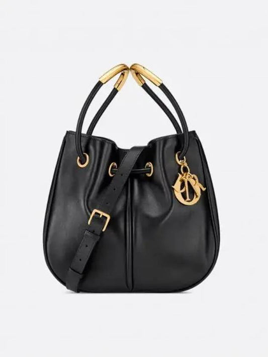 Norlita Medium Calfskin Tote Bag Black - DIOR - BALAAN 2