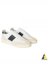 Dover Suede Leather Low Top Sneakers White - PAUL SMITH - BALAAN 2