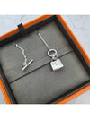 Amulettes Kelly Pendant Necklace Silver - HERMES - BALAAN 2