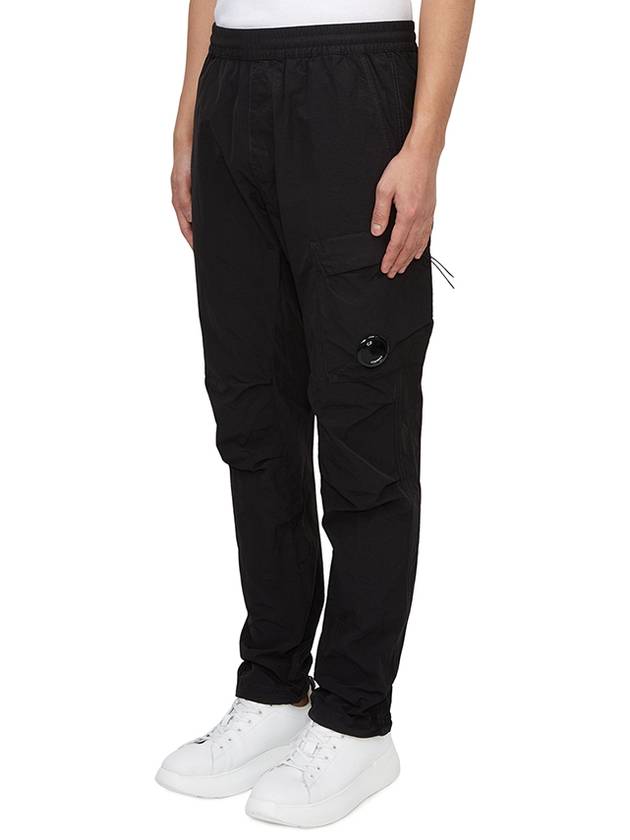 Men's Cargo Straight Pants Black - CP COMPANY - BALAAN 3