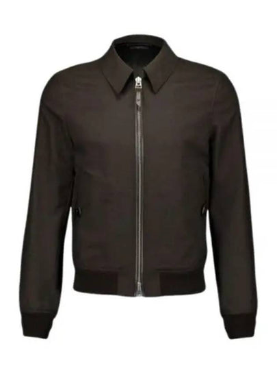 Zip Up Jacket Grey - TOM FORD - BALAAN 2