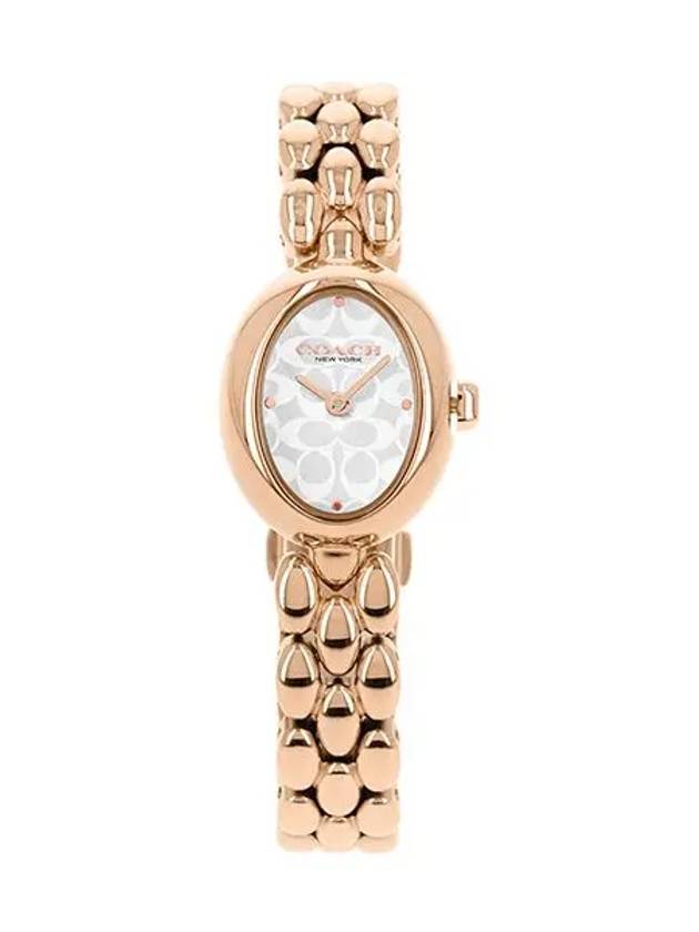 Sammy Metal Watch Rose Gold - COACH - BALAAN 2