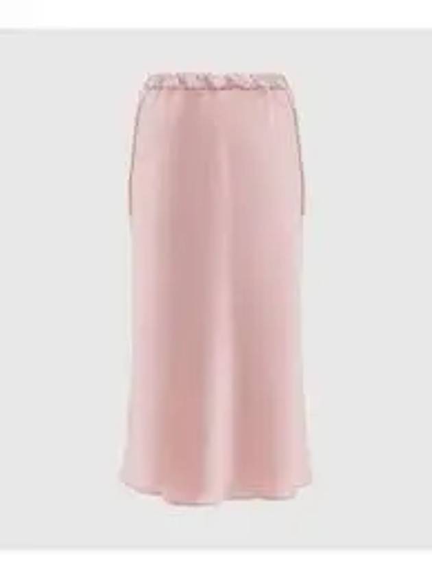 Editore Long H-Line Skirt Pink - MAX MARA - BALAAN 2