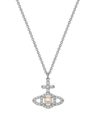 Olympia Pearl Pendant Necklace Silver - VIVIENNE WESTWOOD - BALAAN 1