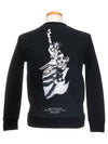 Statue of Liberty Sweatshirt Black - NEIL BARRETT - BALAAN 4