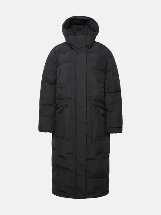 Oversized Soft Puffer Padding Black - GANNI - BALAAN 1