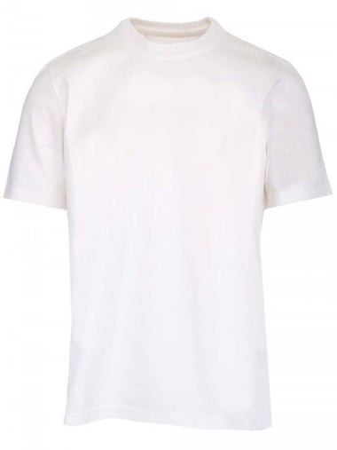 Men's Classic Short Sleeve T-Shirt Chalk - BOTTEGA VENETA - BALAAN 1