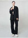 Buttonless Jacket Black - ATHPLATFORM - BALAAN 3