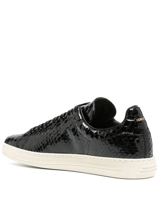 Tom Ford Patent Python Warwick Sneakers - TOM FORD - BALAAN 4