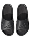 Adicane Logo Slippers Black - ADIDAS - BALAAN 2