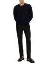 Bold Fox Head Patch Regular Cardigan Navy - MAISON KITSUNE - BALAAN 3