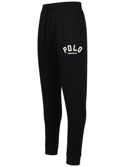 Polo Ralph Lauren 'Jogger' Black Cotton Pants - POLO RALPH LAUREN - BALAAN 2