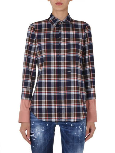 Flannel Shirt S72DL0665S53169001F B0040168305 - DSQUARED2 - BALAAN 1